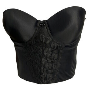 SECRET Treasure Corse, black, 2 bones in side, 38D